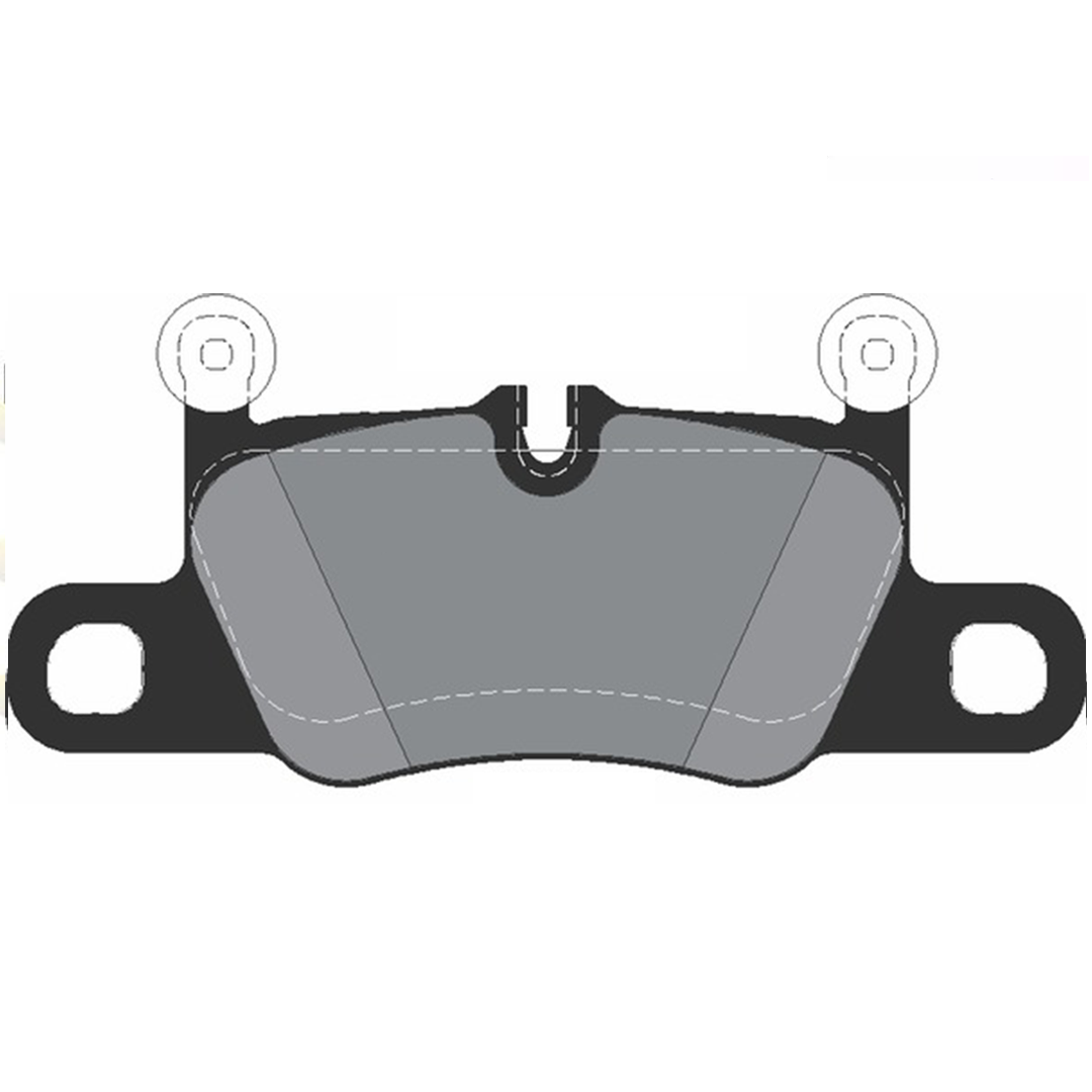 Buy Roadhouse Brake Pad Set For Porsche 911 Carrera 2011-2019 Rear Axle Disc Brake Pad of Roadhouse 21714.00