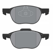 Buy Roadhouse Brake Pad Set For Volvo V40 Cross Country 2014-2019 Front Axle Disc Brake Pad of Roadhouse 21082.00