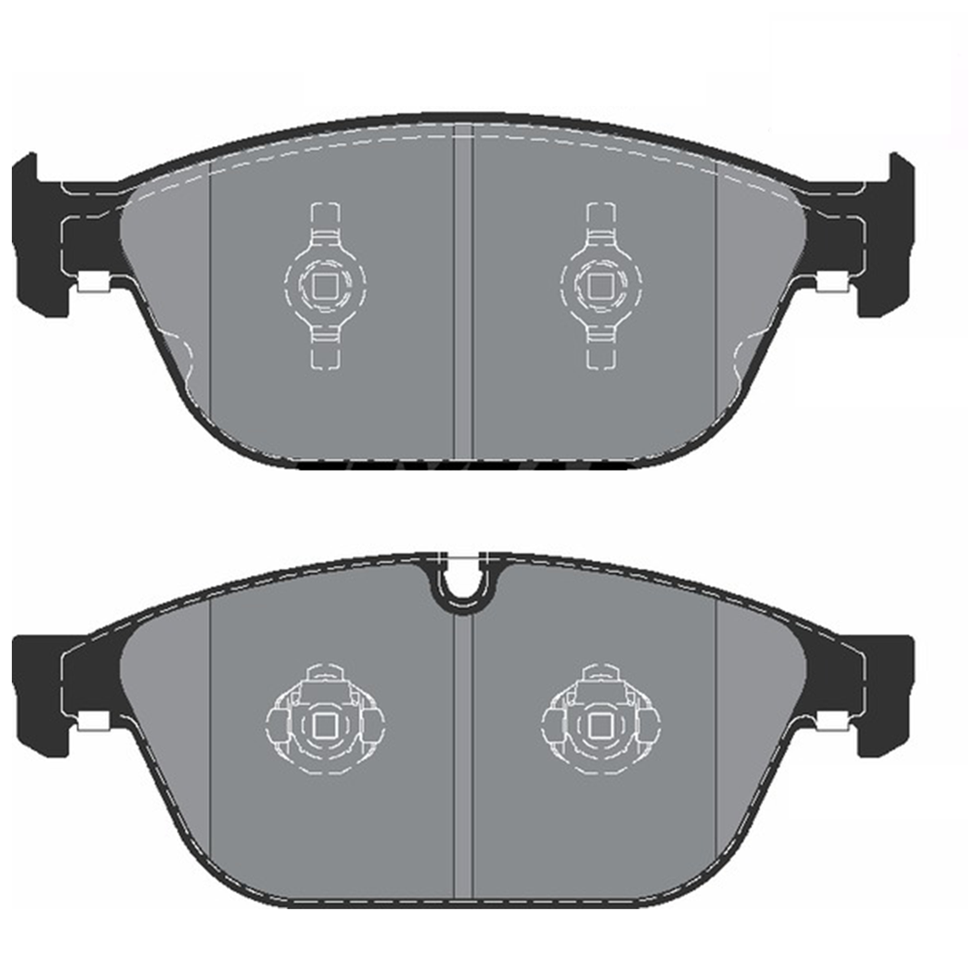 Buy Roadhouse Brake Pad Set For Audi A8 2009-2018 Front Axle Disc Brake Pad of Roadhouse 21443.02