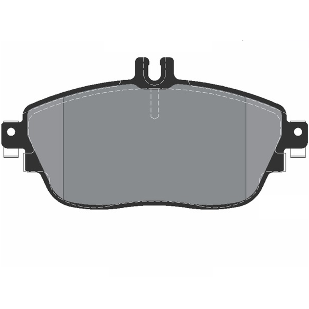 Buy Roadhouse Brake Pad Set For Mercedes Benz A Class W176 2012-2018 Front Axle Disc Brake Pad of Roadhouse 21485.08