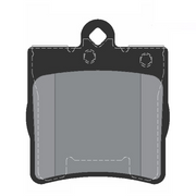 Buy Roadhouse Brake Pad Set For Mercedes Benz C Class W203 2000-2007 Rear Axle Disc Brake Pad of Roadhouse 2678.00