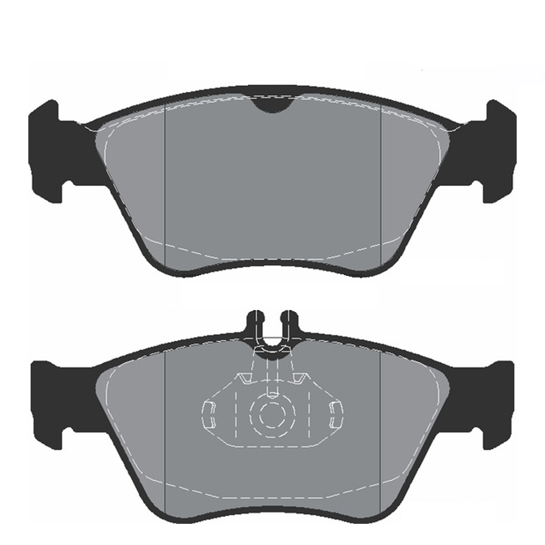 Buy Roadhouse Brake Pad Set For Mercedes Benz E Class W210 1995-2002 Front Axle Disc Brake Pad of Roadhouse 2586.00