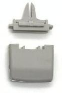Light Gray Pillar B/Roof AC Vent Grille Slider for Mercedes Benz M-Class W166-1