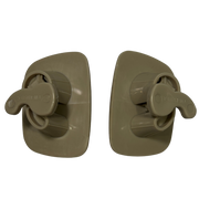 Roof Hooks Set for VOLVO V90 235 (2017-2020) in Beige color