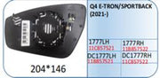 Sub Mirror Left,Heated,Single Curvature for Q4 E-TRON/SPORTBACK
(2021-)-1