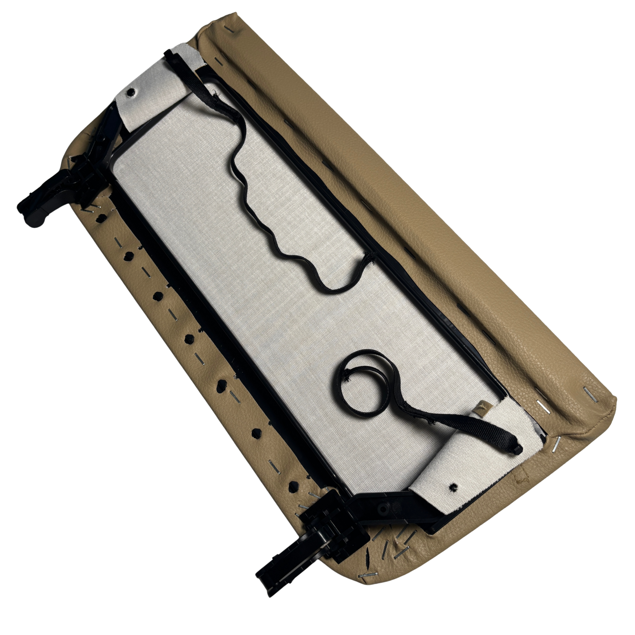 Seat Backrest Storage Pocket for BMW 5 Series G38 (2017-2023) in Beige color