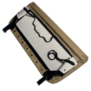 Seat Backrest Storage Pocket for BMW 6 G32 (2017-2020) in Beige color