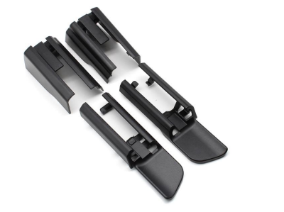 Seat Sliding Track Panel Set for BMW 7 SERIES G12 (2015-2022) in Black color