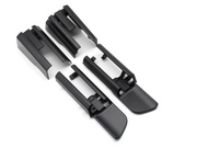 Seat Sliding Track Panel Set for BMW 7 SERIES G12 (2015-2022) in Black color