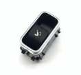 Second-row Seat Folding Switch On Third-row Seat Armrest for MERCEDES-BENZ GLE W167 (2018-2024) in Black color