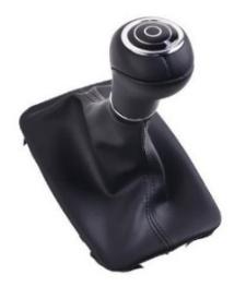 Shift Gear Shifter Knob With Boot Assembly for MERCEDES-BENZ E-CLASS W212 (2009-2016) in Black color PC