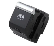 Single Power Window Switch for AUDI A6 4K (2018) in Black color