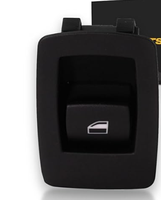 Single Power Window Switch for BMW 5 SERIES E60 (2004-2010) in Black color