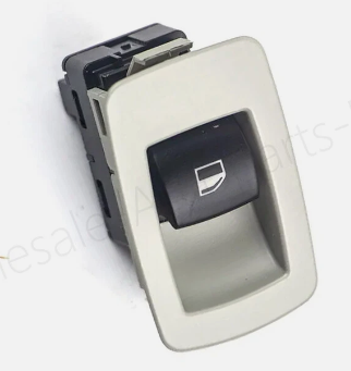 Single Power Window Switch for BMW 5 SERIES E60 (2004-2010) in Grey color