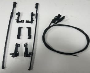 Slide Rail Repair Kit Set for MERCEDES-BENZ GLE Coupe C167 (2018-2024) 10 pieces