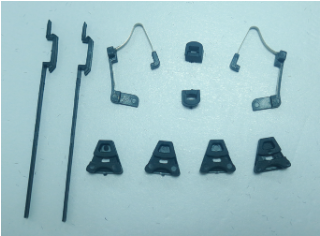 Slide Track Repair Kit Set for MERCEDES-BENZ GLE C292 (2016-2019) 10 piece