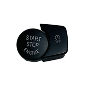 Start Stop OFF Button Set for BMW X1 F49 (2016-2020) in Black color PC and ABS
