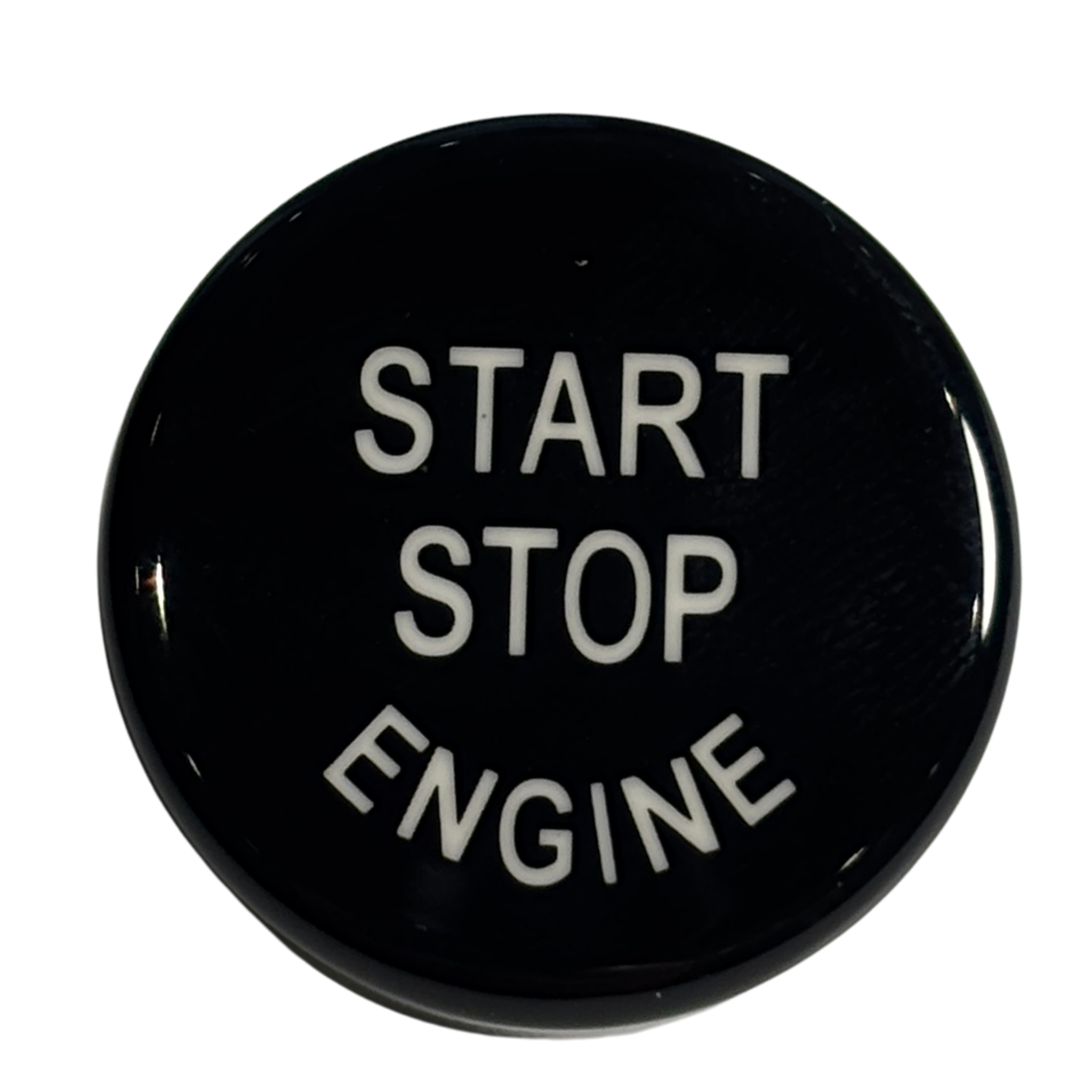 Start Stop Switch Button for BMW 1 SERIES F52 (2017-2023) in Black color with Polished finish