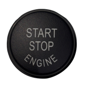 Start & Stop Switch Button for BMW 5 SERIES F10 (2010-2016) in Black color Old Model, PC and ABS