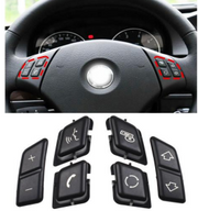 Steering Wheel Button Set for BMW 3 Series E90 (2007-2011) in Black color Model A