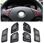 Steering Wheel Button Set for BMW X1 E84 (2009-2015) in Black color Model B