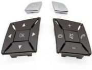 Steering Wheel Button Set for MERCEDES-BENZ CLA-Class C117 (2014-2019) in Moka color High-end Model