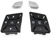 Steering Wheel Button Set for MERCEDES-BENZ CLS C218 (2011-2017) in Black color High-end Model