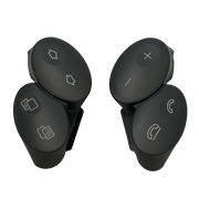 Steering Wheel Button Set for MERCEDES-BENZ CLS C219 (2006-2010) in Gray color
