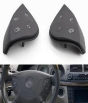 Steering Wheel Button Set for MERCEDES-BENZ E-CLASS W211 (2002-2008) in Gray color