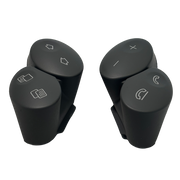 Steering Wheel Button Set for MERCEDES-BENZ E-CLASS W211 (2002-2008) in Gray color