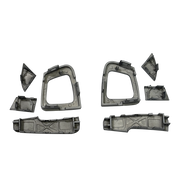 Steering Wheel Button Set for MERCEDES-BENZ E-CLASS W238 (2017-2023) in Silver color