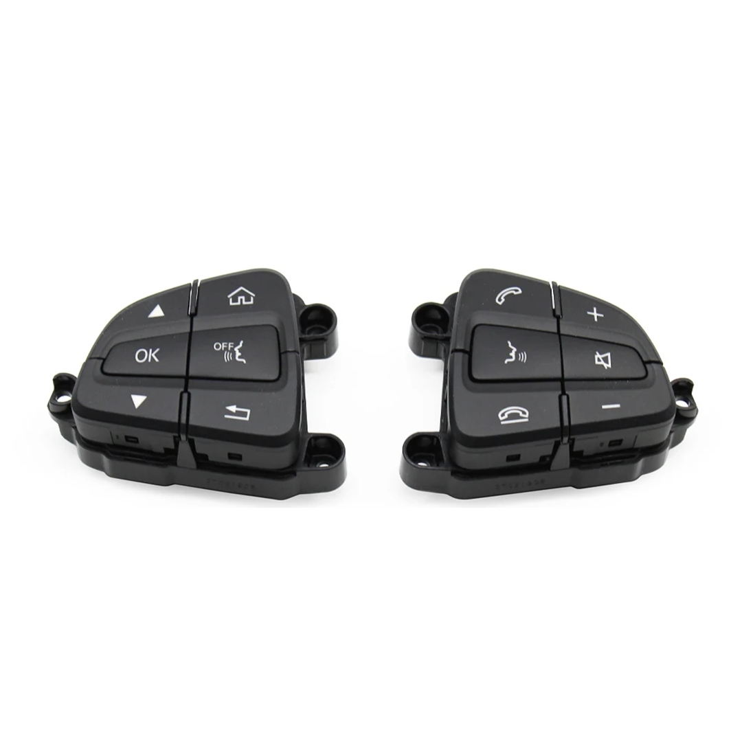 Steering Wheel Buttons Assembly Set for MERCEDES-BENZ C-CLASS W205 (2014-2023) in Black color PC and ABS