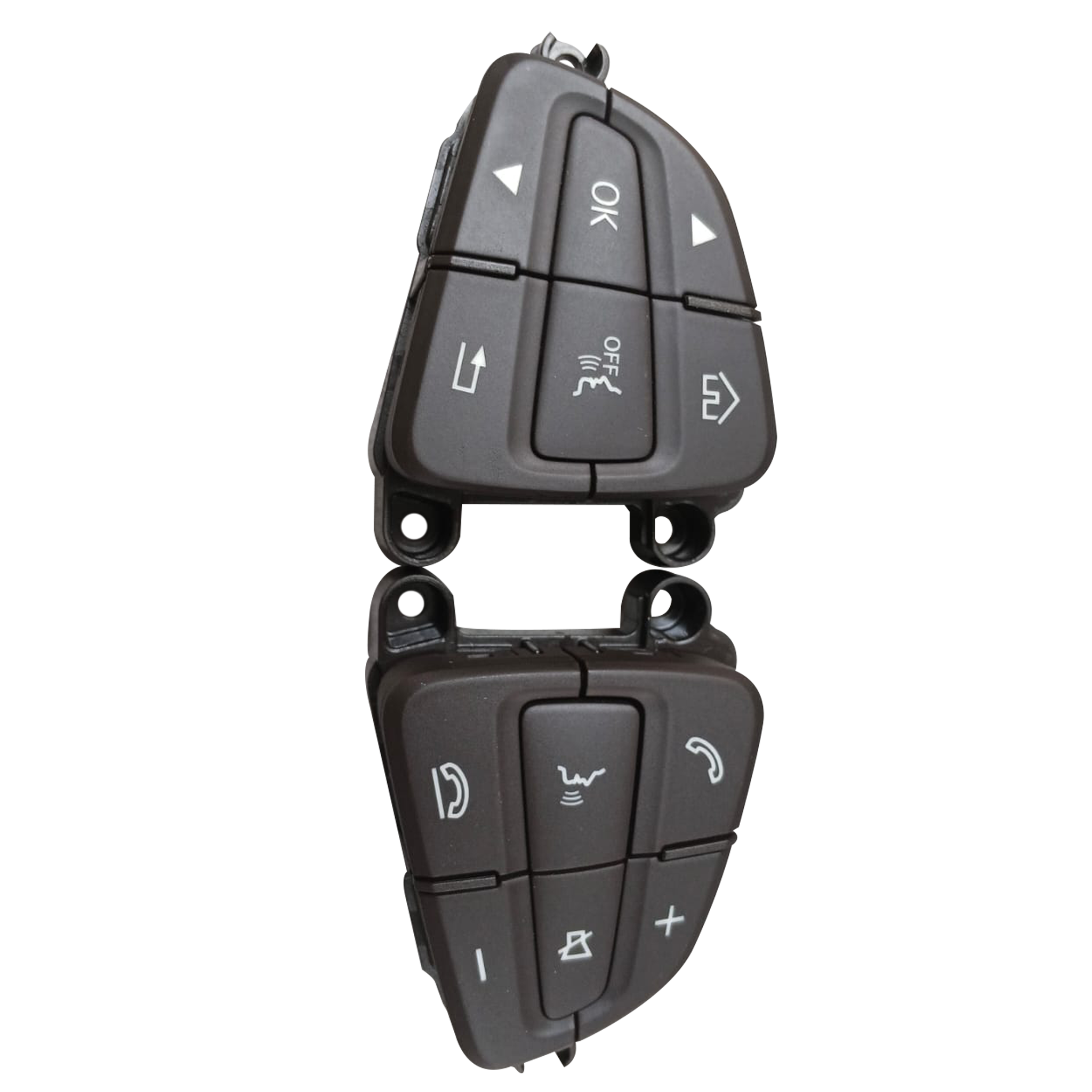 Steering Wheel Buttons Assembly Set for MERCEDES-BENZ C-CLASS W205 (2014-2023) in Moka color