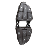 Steering Wheel Buttons Assembly Set for MERCEDES-BENZ GLC W253 (2015-2023) in Moka color