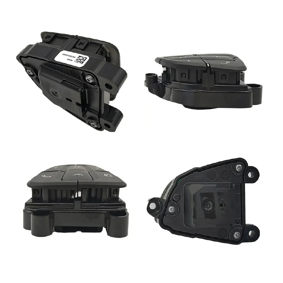 Steering Wheel Buttons Assembly Set for MERCEDES-BENZ ML-CLASS W166 (2012-2015) in Black color made of PC and ABS