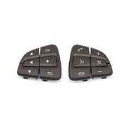 Steering Wheel Buttons Set for MERCEDES-BENZ CLA-Class C117 (2013-2019) in Black color PC and ABS