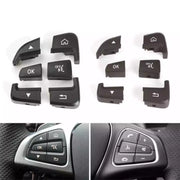 Steering Wheel Buttons Set for MERCEDES-BENZ GLC W253 (2015-2023) in Black color PC and ABS material