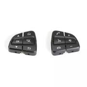 Steering Wheel Buttons Set for MERCEDES-BENZ GLC W253 (2015-2023) in Black color PC and ABS material