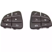 Steering Wheel Buttons Set for MERCEDES-BENZ SLK R172 (2011-2015) in Moka color PC and ABS