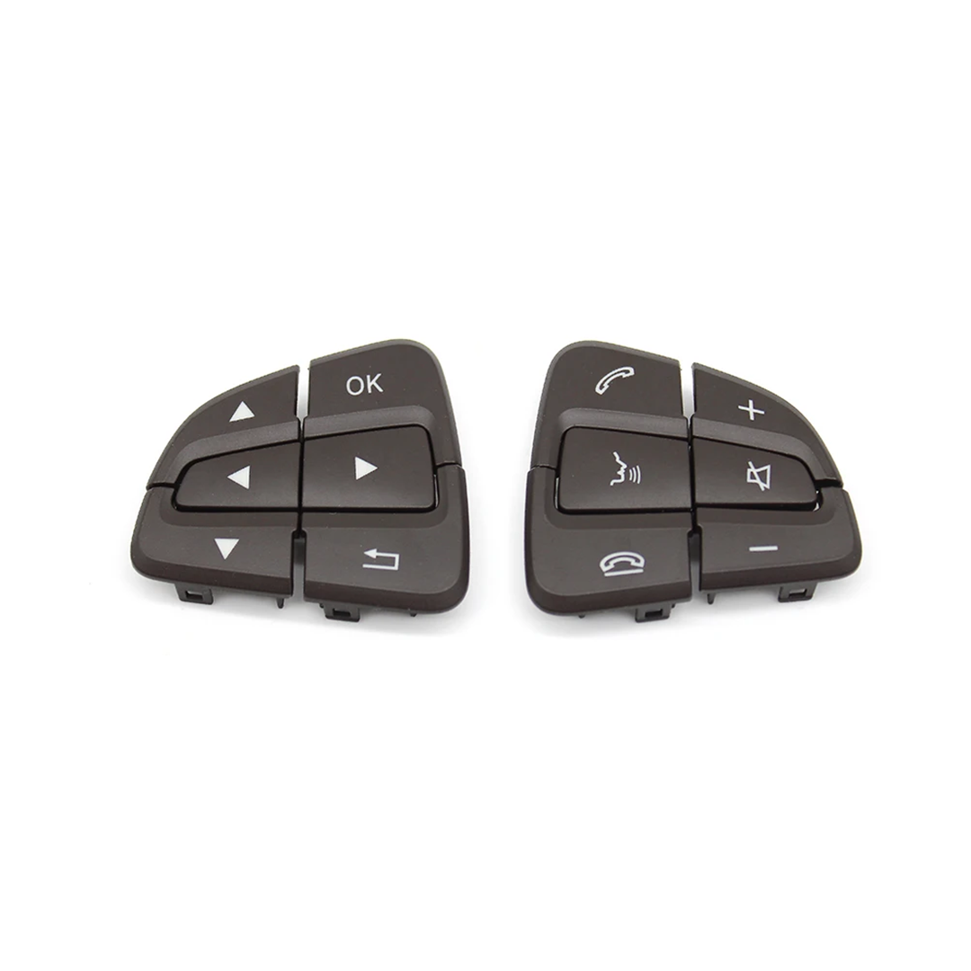 Steering Wheel Buttons Set for MERCEDES-BENZ SL R231 (2012-2020) in Black color PC and ABS