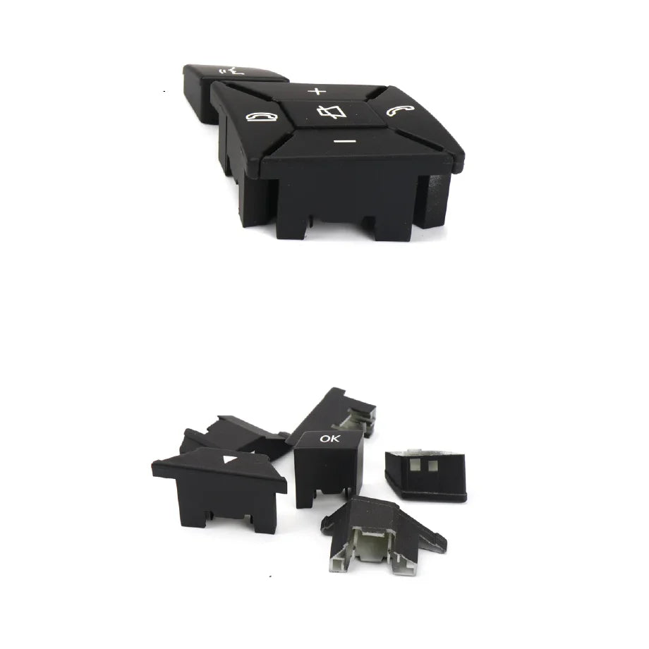 Steering Wheel Buttons for MERCEDES-BENZ ML-CLASS W166 (2012-2015) in Black color Standard Model PC&ABS