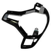 Steering Wheel Cover for MERCEDES-BENZ GLA-CLASS X156 (2014-2019) in Moka & Silver color Trim 35MM