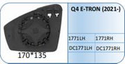 Sub Mirror Left,Heated,Double Curvature for Q4 E-TRON (2021-)-1