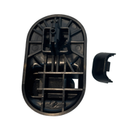 Sun Visor Mirror Clips Set for MINI MINI CLUBMAN F54 (2017-2024) in Black color