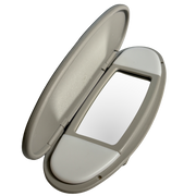 Sun Visor Mirror for MINI MINI CLUBMAN R55 (2007-2014) in Light Gray color With Light