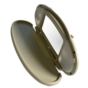Sun Visor Mirror for MINI MINI R56 (2012-2013) in Light Beige color With Light