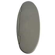 Sun Visor Mirror for MINI MINI R56 (2012-2013) in Light Gray color With Light
