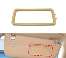 Sun Visor Mirror for PORSCHE PANAMERA 970 (2009-2016) in Beige color