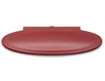Sun Visor Shade Mirror Cover for PORSCHE 911 997 (2004-2012) in Red color