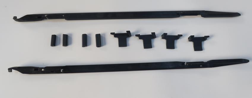 Sunroof Sunshade Rail Bracket Set for BMW X3 F25 (2011-2017) short